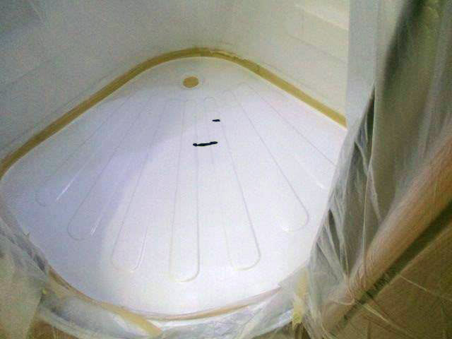 Shower floor repair